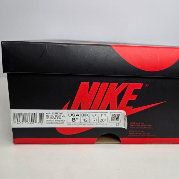 Air Jordan 1 High OG University Blue Size 8.5 Men